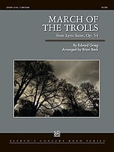 March of the Trolls Concert Band sheet music cover Thumbnail